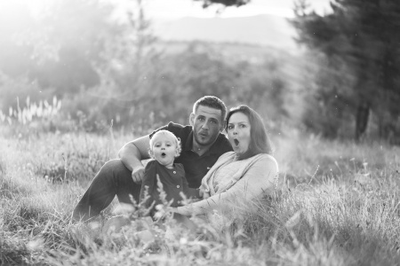 Rodinne fotenie v prírode Soňa Kalabová