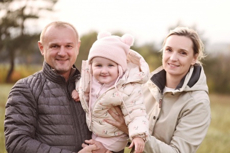 Rodinne fotenie v prírode Trenčín Soňa Kalabová