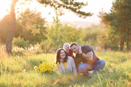 Rodinne fotenie v prírode Trenčín Soňa Kalabová