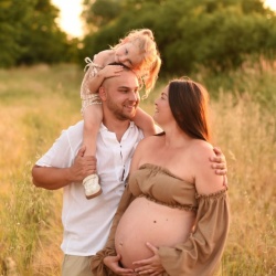 Tehotenské fotenie v prírode